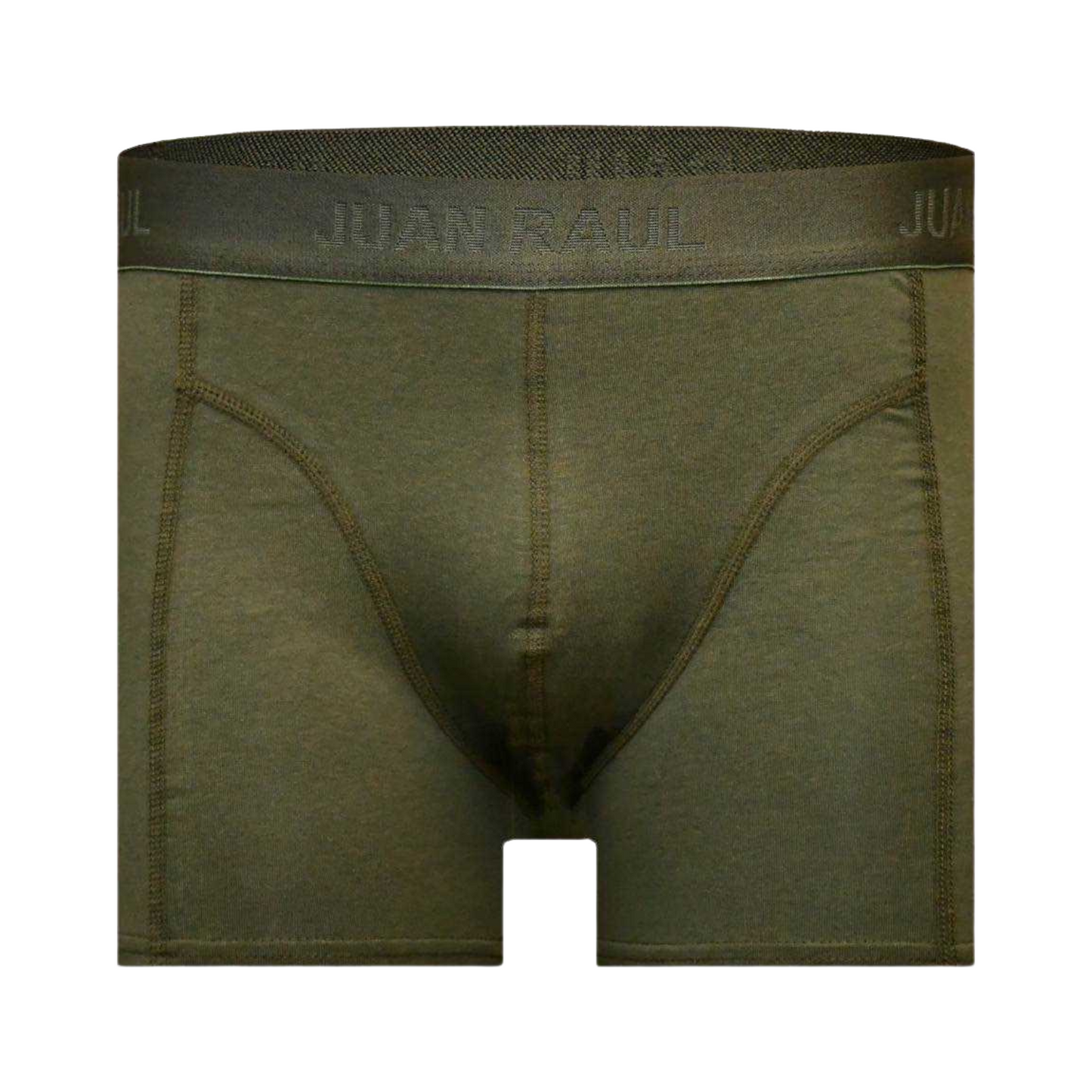 Basic Boxershorts Olivgrün Doppelpack