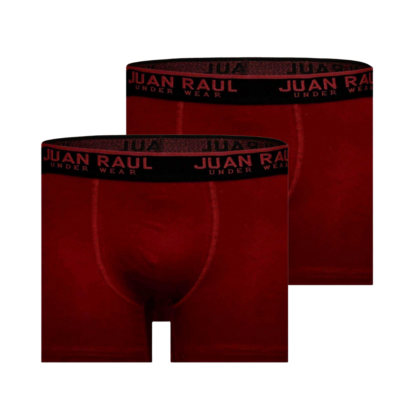 Basic Boxershorts Rot Doppelpack