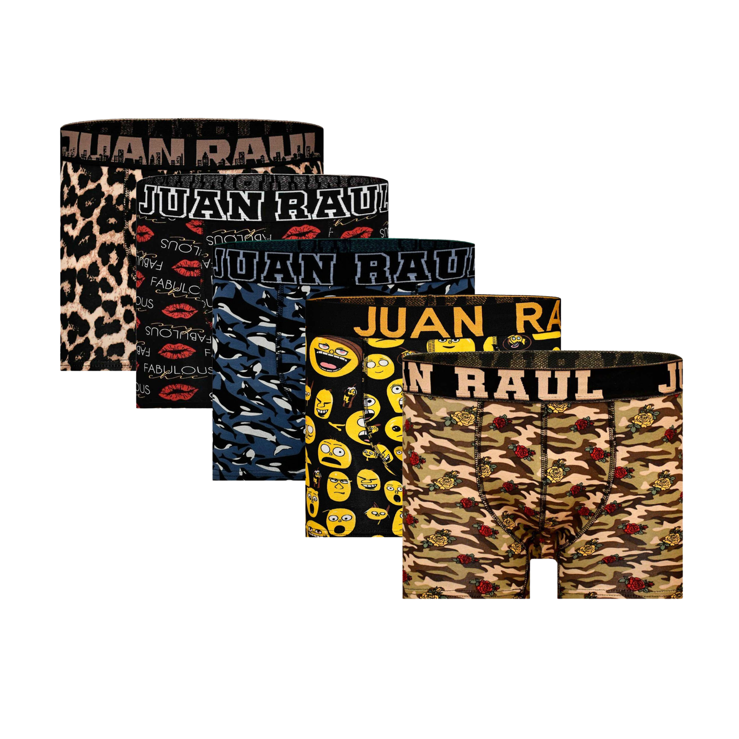 5 Stück Juan Raul Boxershort Mix Paket