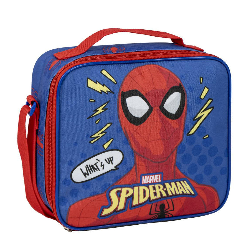 Spiderman Thermo-Lunch-Bag MARVEL (22cm, mit Gurt)