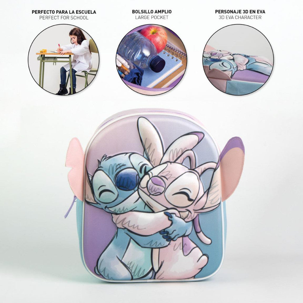 Disney Lilo und Stitch Hug 3D Rucksack, 31 cm Tasche