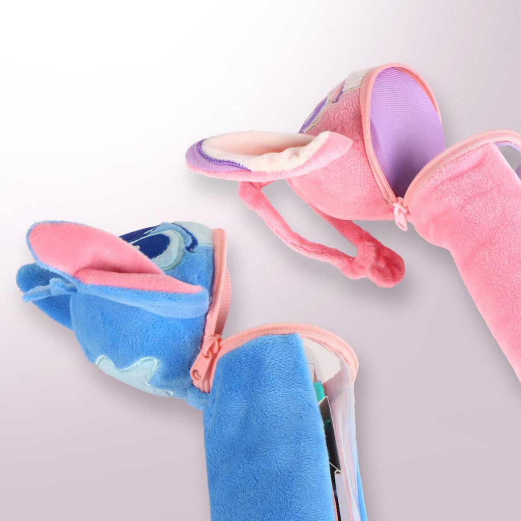 Disney Lilo und Stitch Blue gefülltes Plüschfedermäppchen