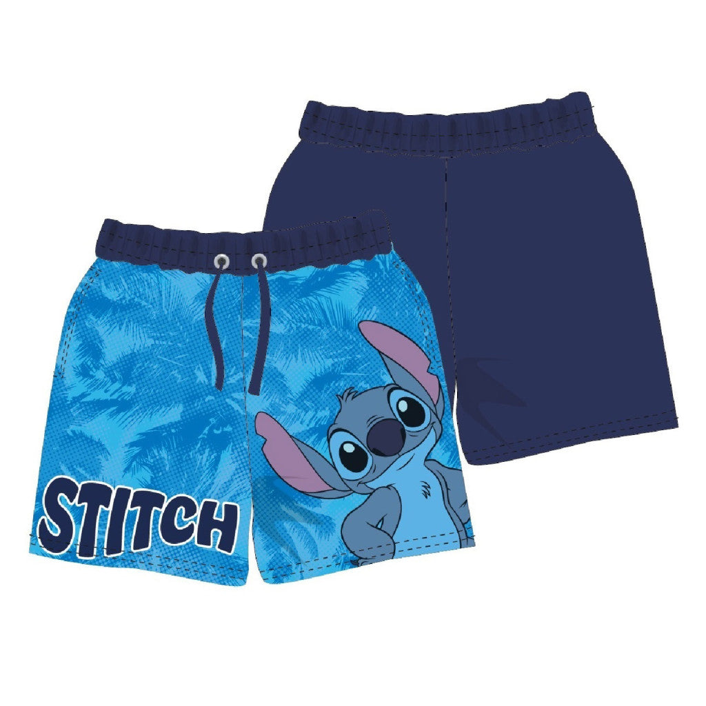 Disney Lilo und Stitch Blue Kinder-Badehose, Kurzgröße 3-8 Jahre
