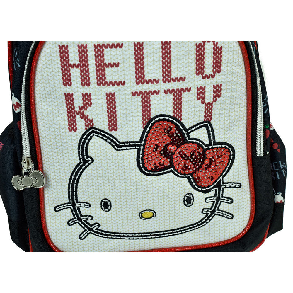 Hello Kitty Heart rollender Kindergarten-Rucksack Trolley, Tasche 30 cm