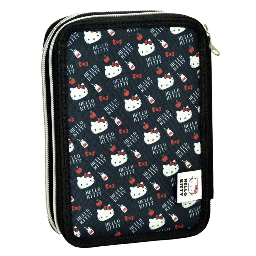 Hello Kitty Gefülltes Federmäppchen 2 Etagen (NEU & OVP)