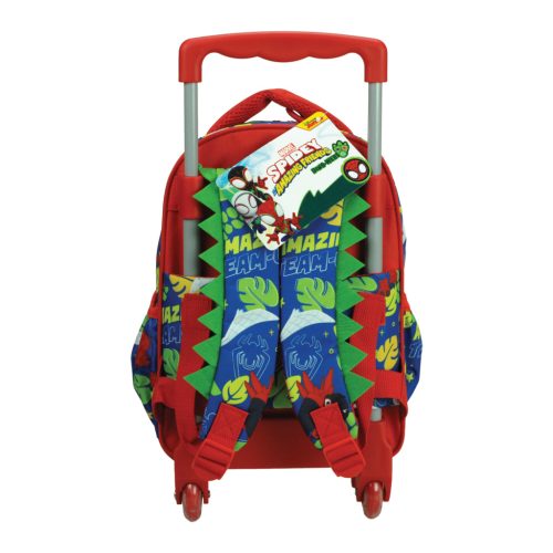 Spiderman Spidey Dino-Webs rollender Kindergartenrucksack, Tasche 30 cm
