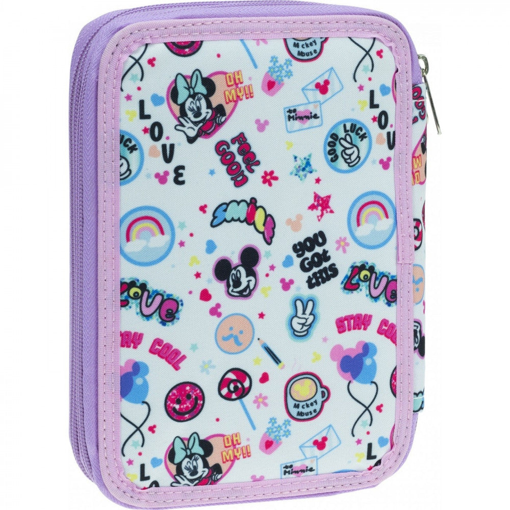 Disney Minnie Smiles gefülltes Federmäppchen, 2 Etagen