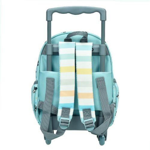 Disney Donald Kindergarten-Rucksack Trolley zum Rollen, Tasche 30 cm