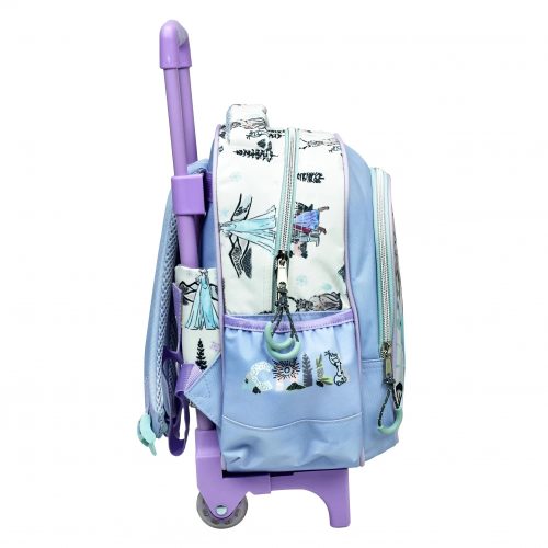 Disney Eiskönigin Adventure Kindergartenrucksack mit Rollen Trolley, Tasche 30 cm