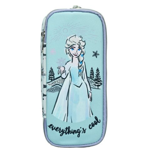 Disney Frozen Elsa EisköniginFedermäppchen mit 2 Fächern 26 cm
