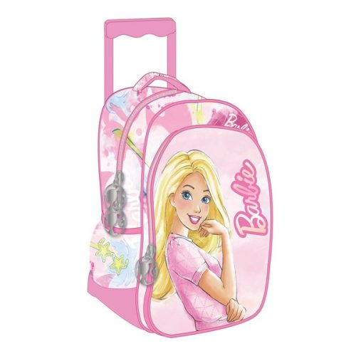 Barbie Paints rollender Kindergarten-Rucksack, Tasche 30 cm