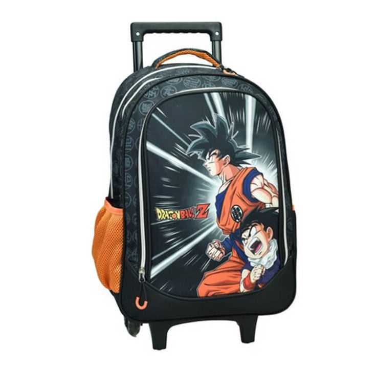 Dragon Ball Z Schultasche mit Rollen Trolley, 46 cm Tasche