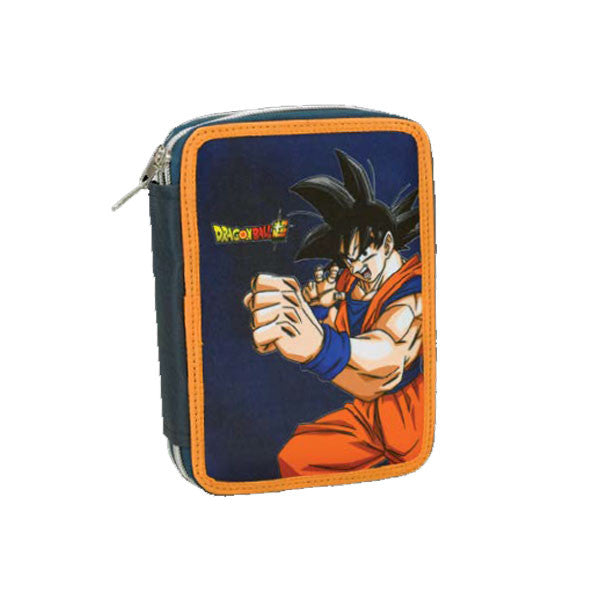 Dragon Ball Son Goku gefülltes Federmäppchen mit 2 Etagen