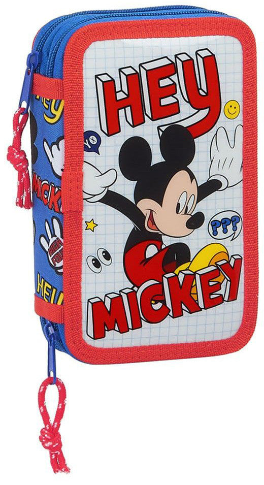 Disney Mickey gefülltes Federmäppchen, 2 Etagen