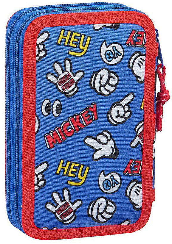 Disney Mickey gefülltes Federmäppchen, 2 Etagen