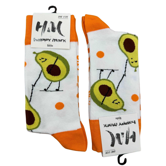 Avocado Head Socken Erwachsenen (2 Paar)