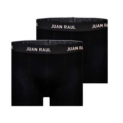 Basic Boxershorts Schwarz Doppelpack