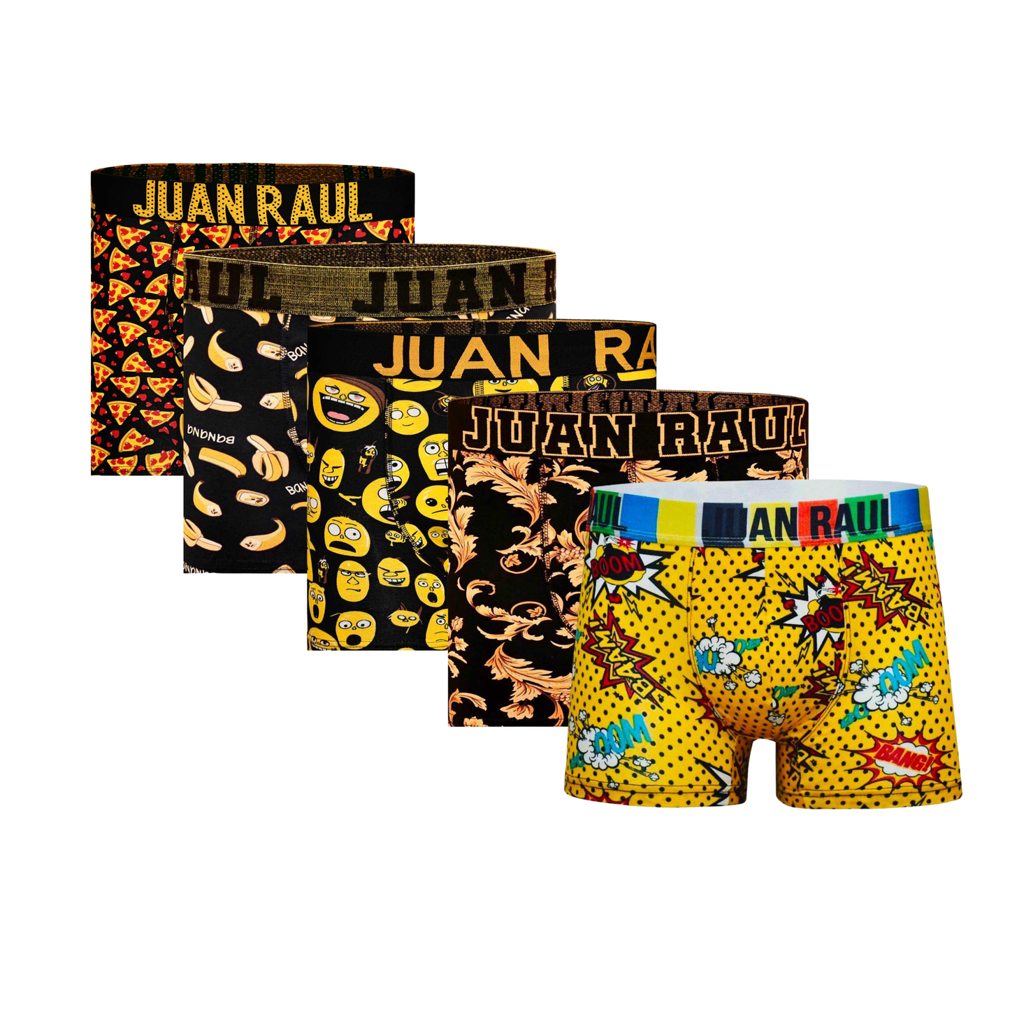 5 Stück Juan Raul Boxershort Mix Paket
