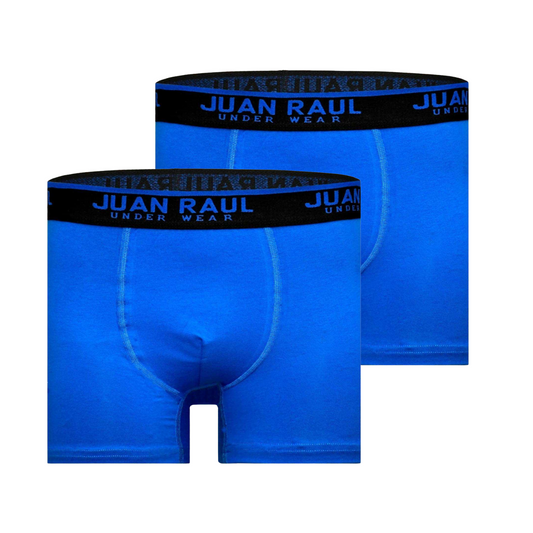 Basic Boxershorts Blau Doppelpack