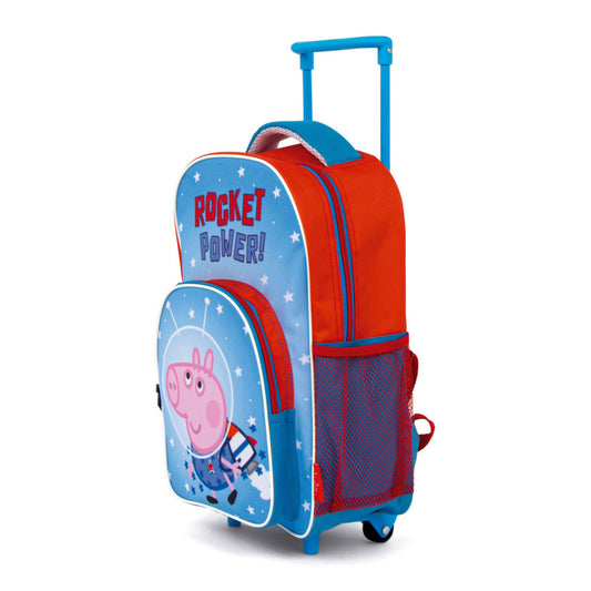 Peppa Wutz Rocket Rollkinder-Rucksack, Tasche 36 cm