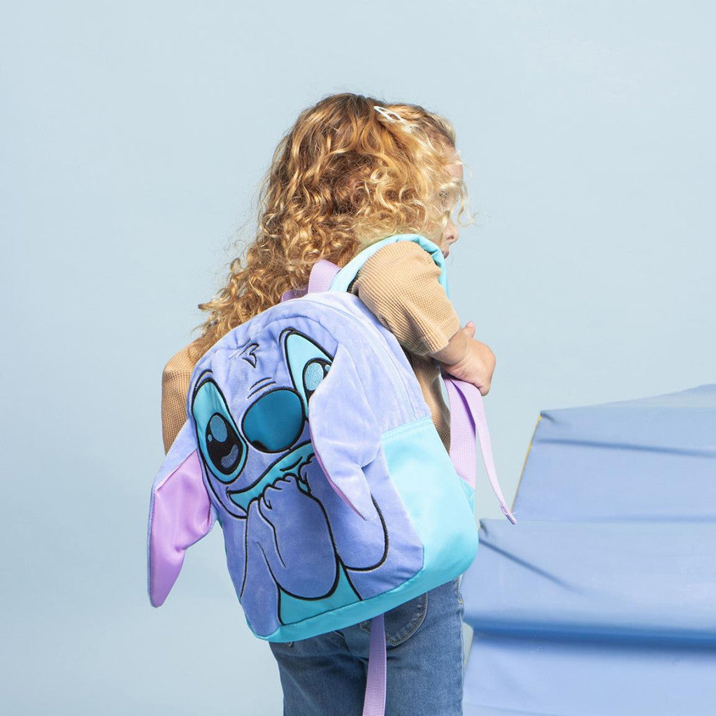 Disney Lilo und Stitch Plüschrucksack, Tasche 28 cm