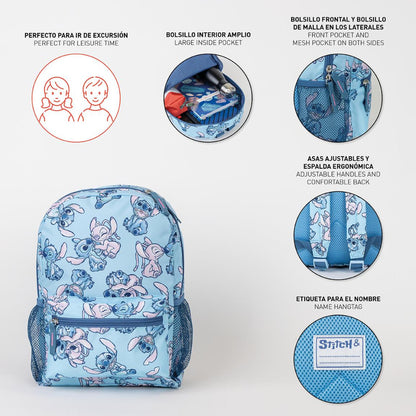 Disney Lilo und Stitch Rucksack, Tasche 33 cm