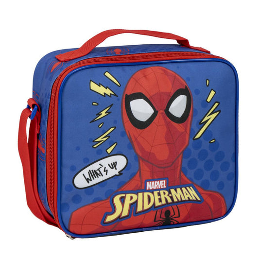 Spiderman Thermo-Lunch-Bag MARVEL (22cm, mit Gurt)