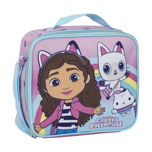 Gabby's Dollhouse Rainbow Thermo Lunch-Tasche 22 cm