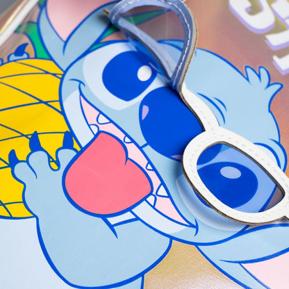Disney Lilo und Stitch holografischer Rucksack, Tasche 32 cm