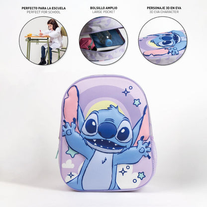 Disney Lilo und Stitch Cosmic 3D Rucksack, Tasche 31 cm
