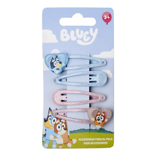 Bluey & Bingo Haarklammer Set (4 teilig)