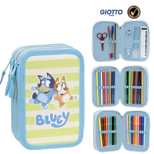 Bluey gefüllte Federmappe (3 Etagen, NEU & OVP) Federmäppchen