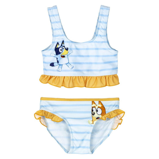 Bluey Streaky Kinder Badeanzug (2-6 Jahre)