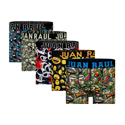 5 Stück Juan Raul Boxershort Mix Paket