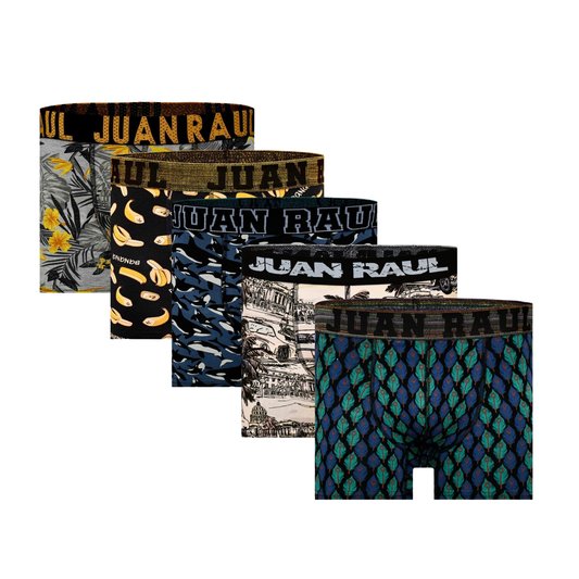 5 Stück Juan Raul Boxershort Mix Paket
