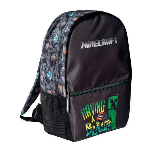 MINECRAFT Schultasche Backpack Groß 40 cm
