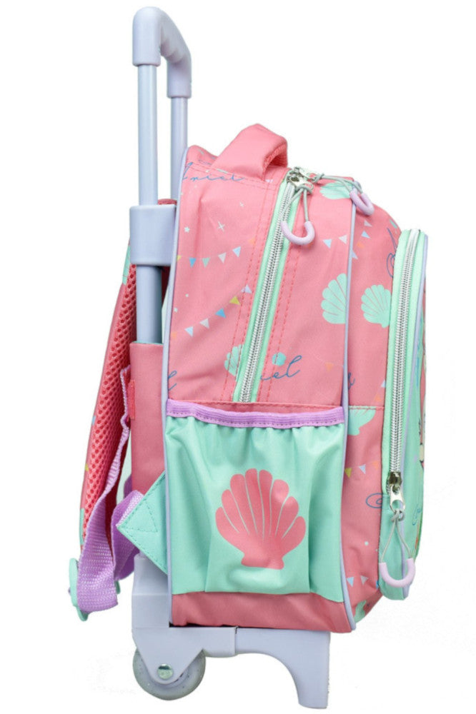 Disney Prinzessin Ariel Schulranze mit Rollen, Tasche 30 cm