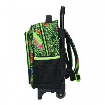 Ninja Turtles Schulrucksack mit Rollen, Tasche 30 cm