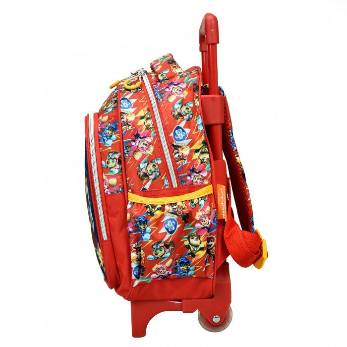 Paw Patrol Marshall Schulrucksack zum Rollen Trolley, Tasche 30 cm