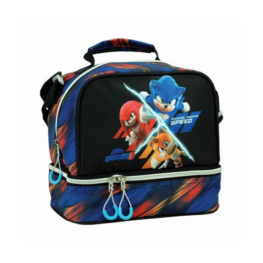 Sonic the Hedgehog Thermo Lunchbox (4,5 Liter Kapazität - 2 Fächer)