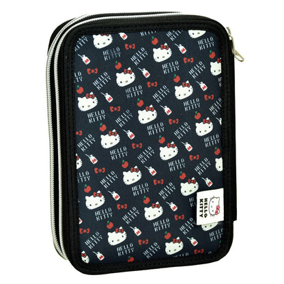 Hello Kitty Gefülltes Federmäppchen 2 Etagen (NEU & OVP)