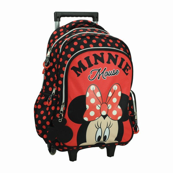 Disney Minnie Red Dots Schultasche mit Rollen, Tasche 46 cm