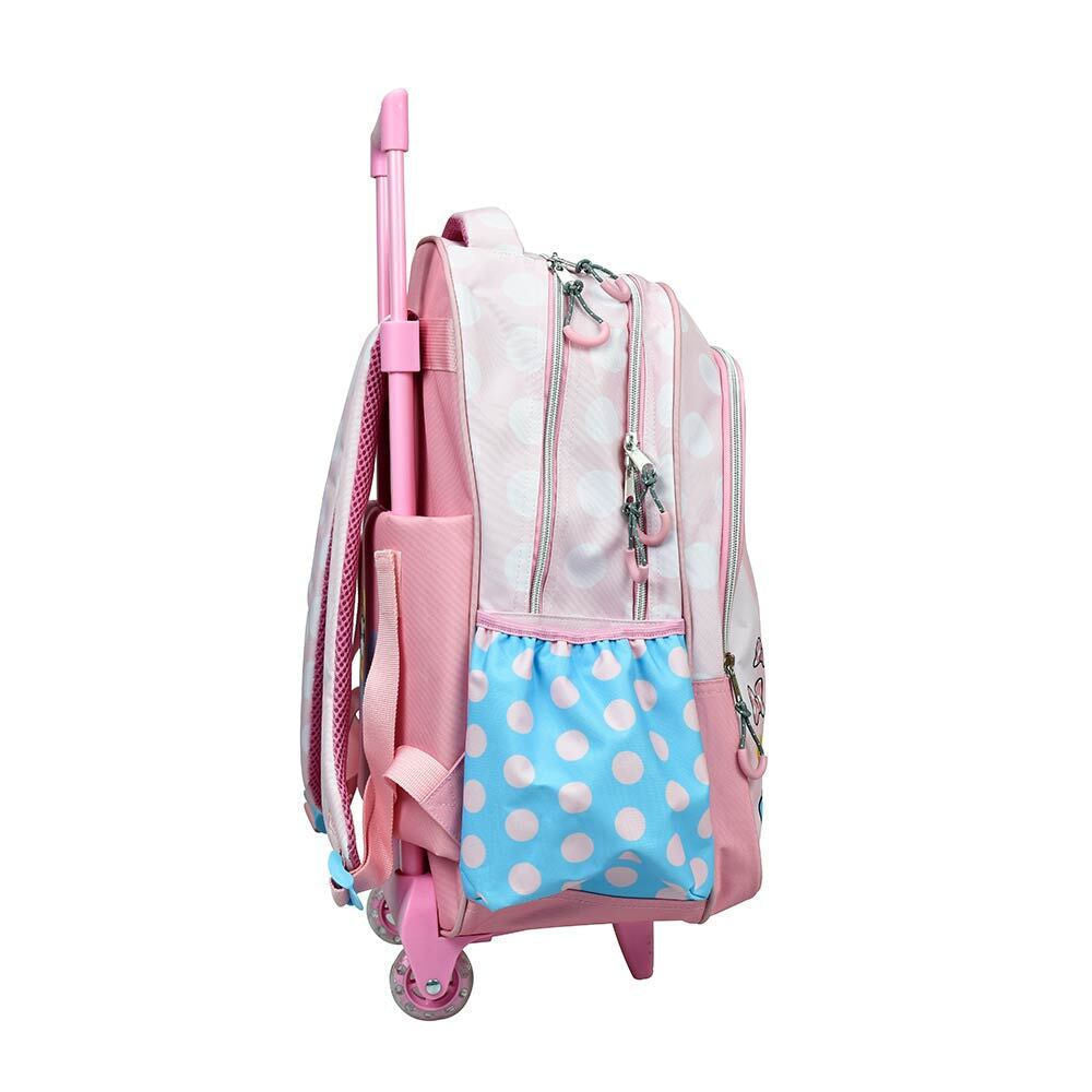 Disney Minnie Rucksack mit Rollen Trolley, 46 cm Tasche