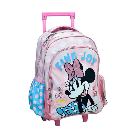 Disney Minnie Rucksack mit Rollen Trolley, 46 cm Tasche