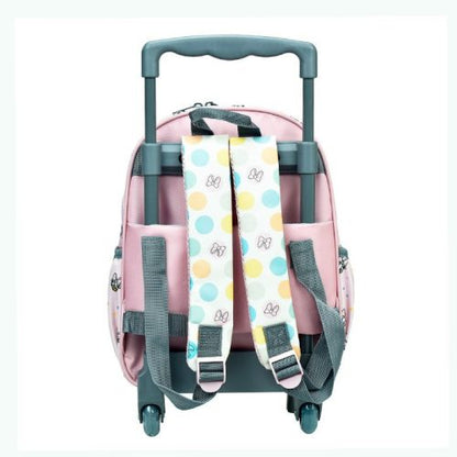 Disney Daisy Kindergarten Rucksack Trolley mit Rollen, Tasche 30 cm