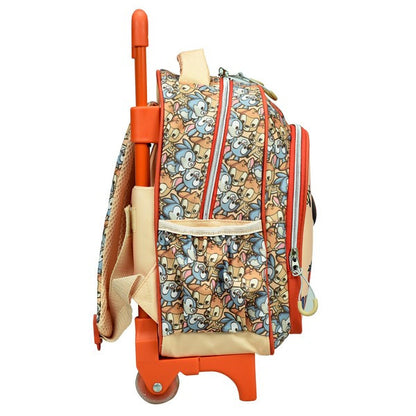 Disney Bambi Sweet Kindergarten Trolley Rucksack mit Rollen, 30 cm Tasche