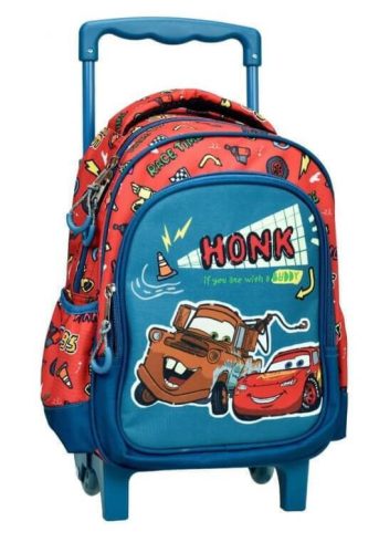 Disney Cars Honk Kindergartenrucksack Trolley mit Rolley, Tasche 30 cm