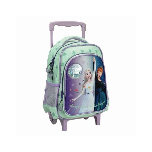 Disney Eiskönigin Elsa Kindergarten-Rucksack mit Rollen, Tasche 30 cm