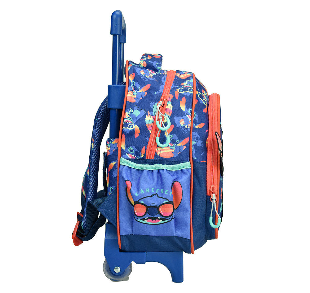 Disney Lilo & Stitch Chillin' Rollender Kindergarten Rucksack, Tasche 30 cm