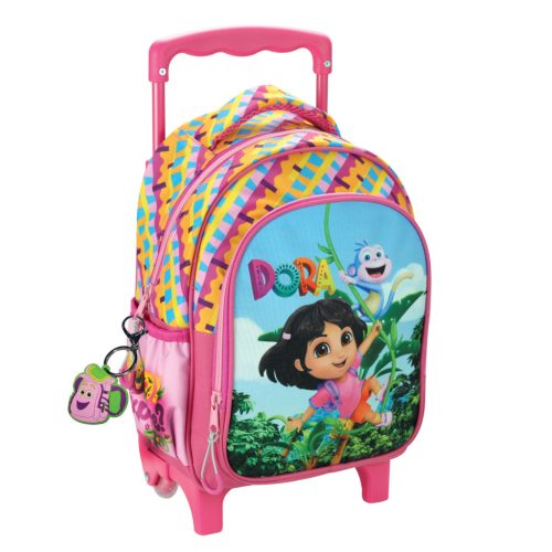 Dóra, a felfedez? Jungle rollender Kindergartenrucksack, Tasche 30 cm